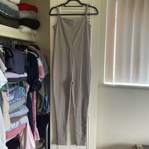 Tan one piece workout set!!🤎